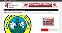 Desktop Screenshot of condobolinargus.com.au